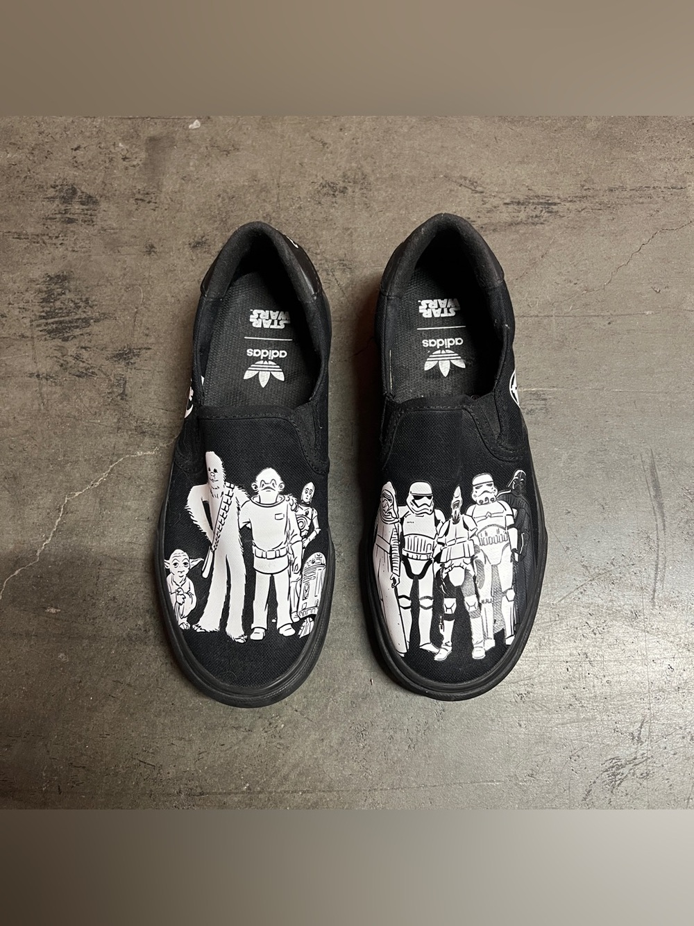 Adidas Star Wars Slip-On Sneakers